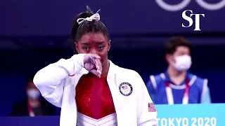 Olympics: Simone Biles ends event, citing mental health