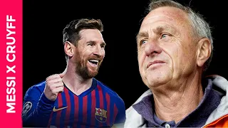 DE COLECCIÓN: Lionel Messi explicado por Johan Cruyff