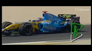 F1 2005 Bahrain GP Qualifying - Alonso's Pole Lap #F1release