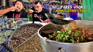 Manila Street Food | PARES USOK at Mang Larry's ISAWAN in UP Diliman and Malate Manila (HD)