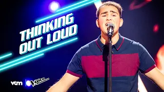 Arno - 'Thinking Out Loud' | The Blind Auditions | The Voice van Vlaanderen | VTM