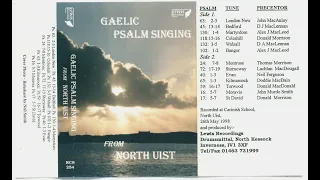 Gaelic Psalm Singing from North Uist
