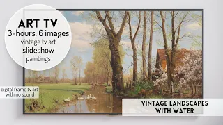 Vintage Landscapes | Vintage Art TV Turn Your TV Into Art | 3 Hrs HD Paintings Frame TV Hack