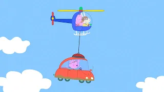 El viaje en helicóptero de Miss Rabbit | Peppa Pig en Español Episodios Completos