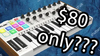 MIDI CONTROLLER FOR BEGINNERS | WORLDE TUNA MINI REVIEW | Midi Review