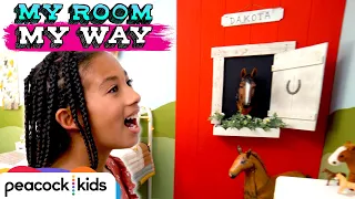 Horseback Rider Gets Her Dream Barnyard Bedroom! | Kids Room Makeover | MY ROOM MY WAY