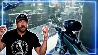 Sniper REACTS to The Sniper Mission from Battlefield 3 | Experts React