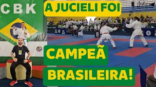 A JUCIELI FOI CAMPEÃ BRASILEIRA DE KARATE - CAMPEONATO BRASILEIRO CBK 2021 FORTALEZA