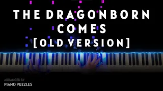 The Dragonborn Comes - TES V: Skyrim [Old Version] (Piano Version)