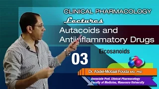 Autacoids (Ar) - 03 - Prostaglandins, TXA2, leukotrienes