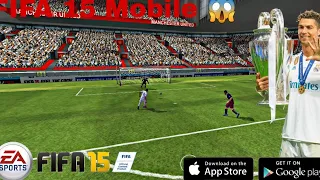 FIFA 15 MOBILE | offline | Install Process | Working Android FIFA 15 Offline Mode