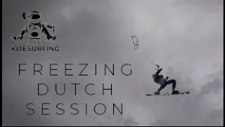 FREEZING DUTCH SESSION || SPACEX KITESURFING