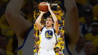 Klay Thompson over the years