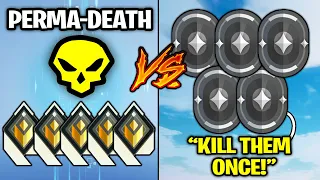 Radiants VS Iron's, but Radiants have perma-death!