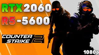 COUNTER STRIKE 2 on RTX 2060 + R5 5600 | 1080p