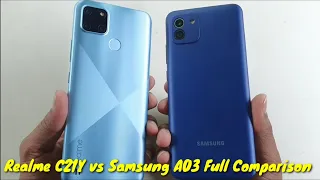 Samsung Galaxy A03 vs Realme C21Y Full Comparison