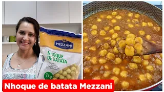 NHOQUE DE BATATA MEZZANI AO MOLHO BOLONHESA | MASSA FRESCA | FEITO EM UMA PANELA SÓ