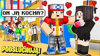 ŚLEDZI MNIE CAŁA SZKOŁA w Minecraft! (śmieszne)