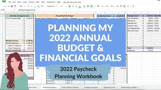 How I Plan My Finances For A New Year | 2022 budget, spending, and income projection