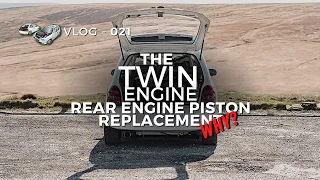 Twin Engine Corsa - Rear engine piston replacement and why...? - Vlog021