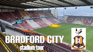 Bradford City FC stadium tour