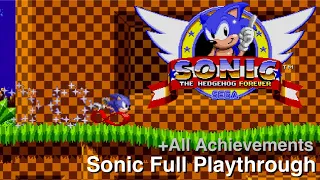 Sonic the Hedgehog Forever (Sonic - Full Playthrough + All Achievements)