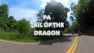 Best Motorcycle roads: PA Tail of the Dragon Route 125