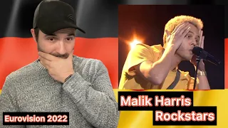 Reaction 🇩🇪: Malik Harris - Rockstars (Eurovision 2022 Germany) Live Performance