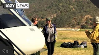 Missing woman, 56, found alive in California national park after spelling out 'SOS' with rocks