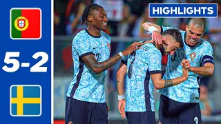 🔴Portugal vs Sweden HIGHLIGHTS (5–2): Bruno Fernandes goal and assist