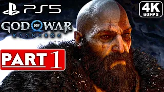 GOD OF WAR RAGNAROK Gameplay Walkthrough Part 1 FULL GAME [4K 60FPS PS5] - No Commentary