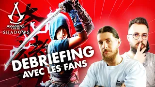 ASSASSIN'S CREED SHADOWS : débriefing de l’annonce + AVIS et THÉORIES 👀 (avec des fans !)