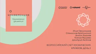 Всероссийский слет космических кружков: Представление профилей Олимпиады КД НТИ. День 2