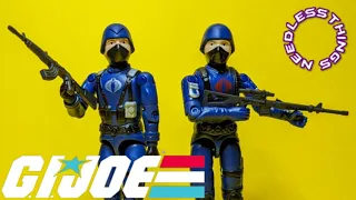 GI Joe Retro Collection Cobra Officer & Cobra Trooper 2-Pack Needless Unboxing