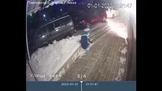 Житель Хабаровска устроил фейерверк в подъезде