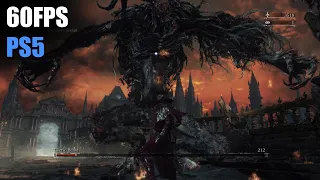 Bloodborne 60fps - Cleric Beast Boss Fight (Unofficial Patch Mod PS5)