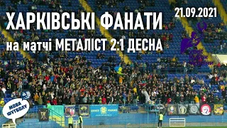 Металіст - Десна 2:1 / Харківські фанати на кубковому матчі // 21.09.2021