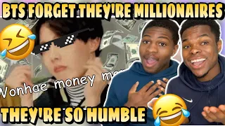 BTS ARE SO RESPECTFUL!!! BTS FORGETTING THAT THEY'RE MILLIONAIRES PT 2 | REACTION