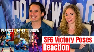 Street Fighter 6 All Characters Taunts and Victory Poses Reaction