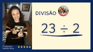 “23/2" "23:2" "Como dividir 23 por 2" "23 dividido por 2" “23÷2” Como fazer para dividir o resto?