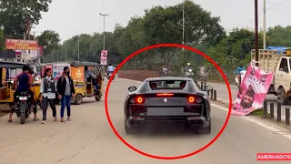 CRAZY Ferrari Driver | Acceleration | Reactions | INDIA