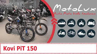 Kovi PiT 150 мотоцикл відеоогляд || Кови Пит 150 мотоцикл видеообзор