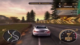 Need for Speed: Most Wanted Gameplay Walkthrough - Mercedes-Benz SL 500 Speedtrap Test Drive