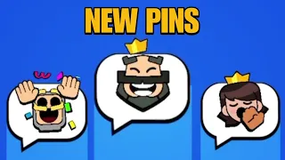 Brawl Stars Upcoming Clash Royale Pins!!