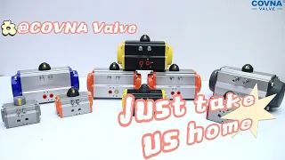 COVNA Single Acting and Double Acting Pneumatic Valve Actuator