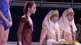 Evgenia Medvedeva -  Russian Nationals Victory Ceremony 2014-2015 (HD)