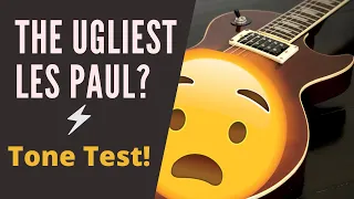 The world's UGLIEST Les Paul? Demo and pickup tone test of Ugly Paul; This Greco needs a refinish