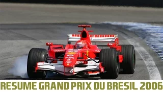 Résumé Grand-Prix du Brésil 2006 | Formule 1
