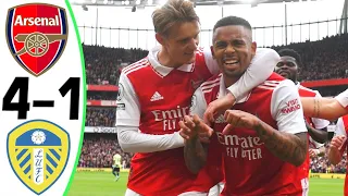 Arsenal vs Leeds 4-1 - Goals and Highlights 01/04/2023 💥 JESUS