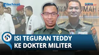 TERBONGKAR! Ternyata Ini yang Dikatakan Mayor Teddy ke Kolonel Gunawan hingga Buat DirinyaTERDIAM